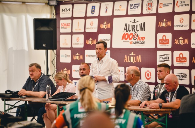 A record group - 145 journalists at the Aurum 1006 km race press center