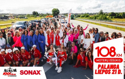 „108 km moterų iššūkio“ organizatoriai jau laukia paraiškų