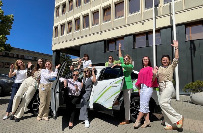 Women from Klaipėda – Incredibly Active Participants in the Women's Challenge Rally