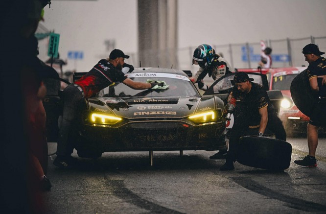 The race pace was changed by a downpour – one record won’t be broken this year